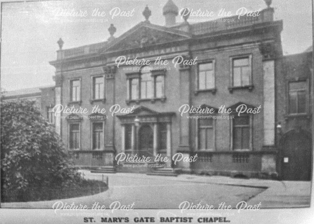 General Baptist Chapel, St. Mary's Gate, Derby