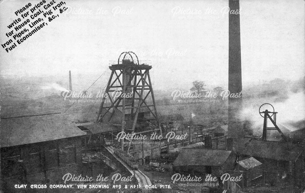 Clay Cross Company Coal Pits 9 and 11, c 1890s-1910s