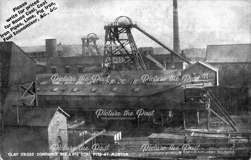 Clay Cross Company Coal Pits 5 and 6, Morton, c 1910