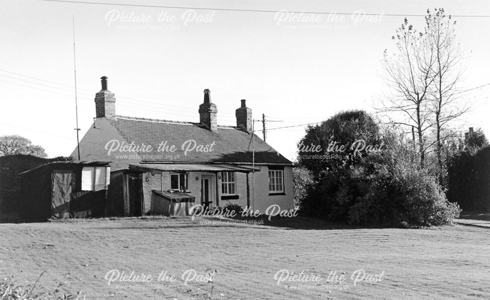 Back of cottage, Ripley Road, Upper Hartshay, 1999