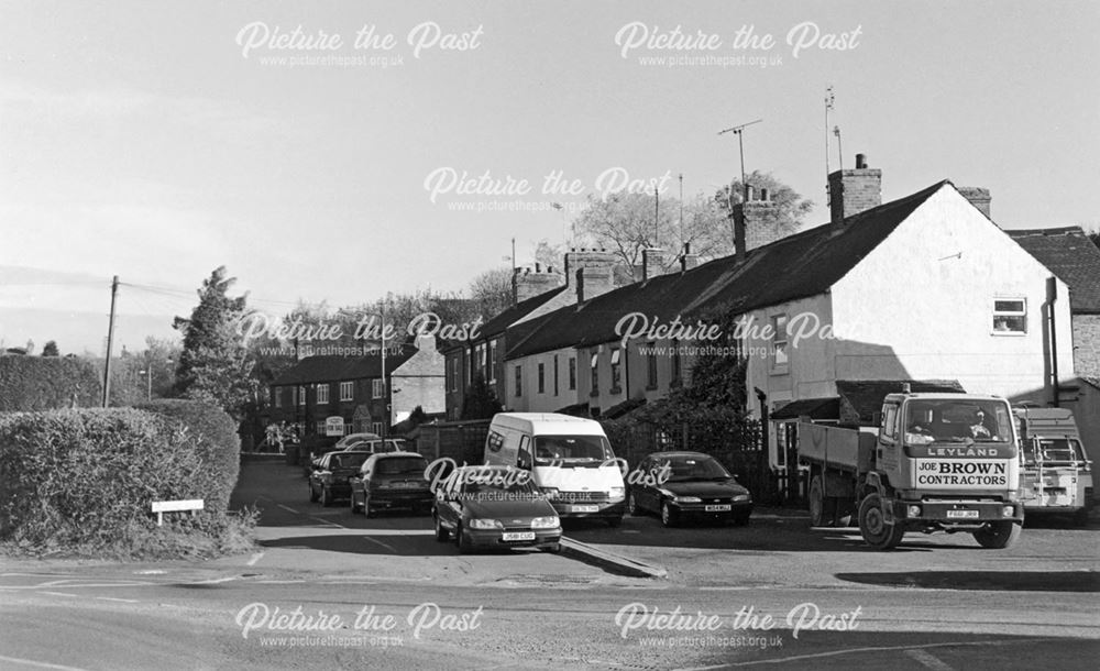 Junction of Bowling Alley and New Road, Heage, 1999