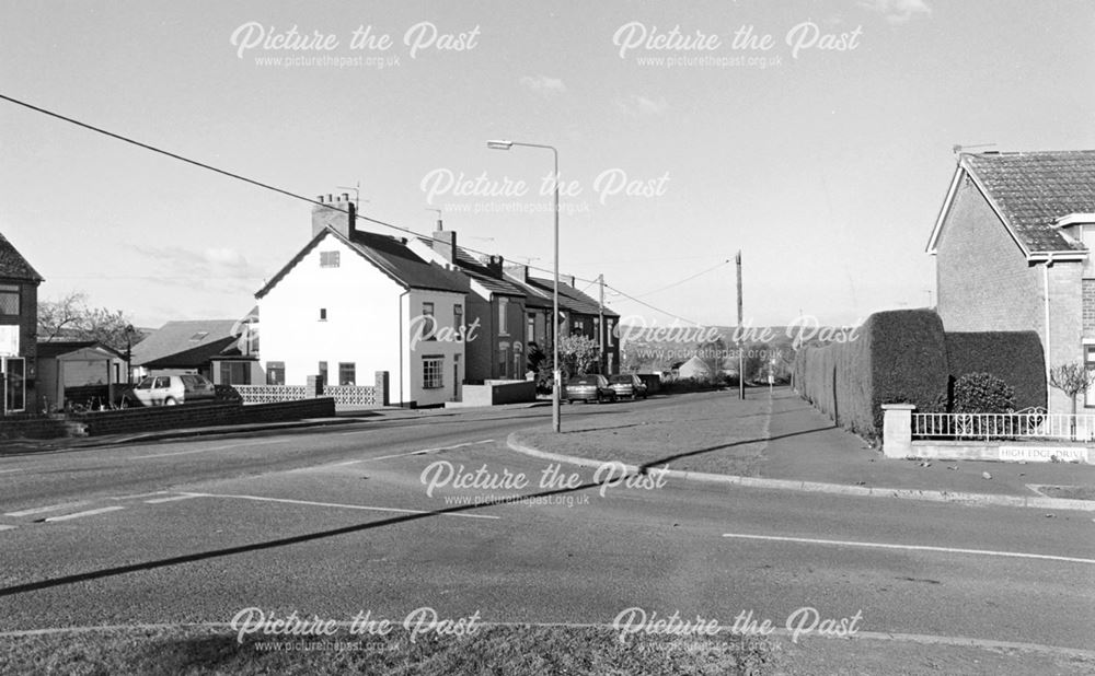 Junction of Old Road and High Edge Drive, Heage, 1999