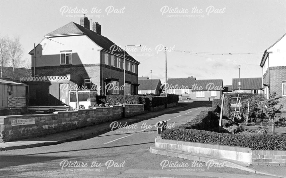 Park Crescent, off Park Road, Heage, 1999