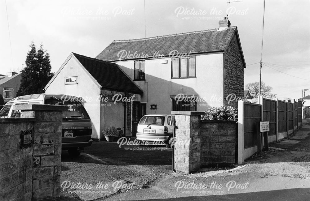 Barn Cottage, Toadmoor Lane at the junction with Villas Road, Ambergate, 1999