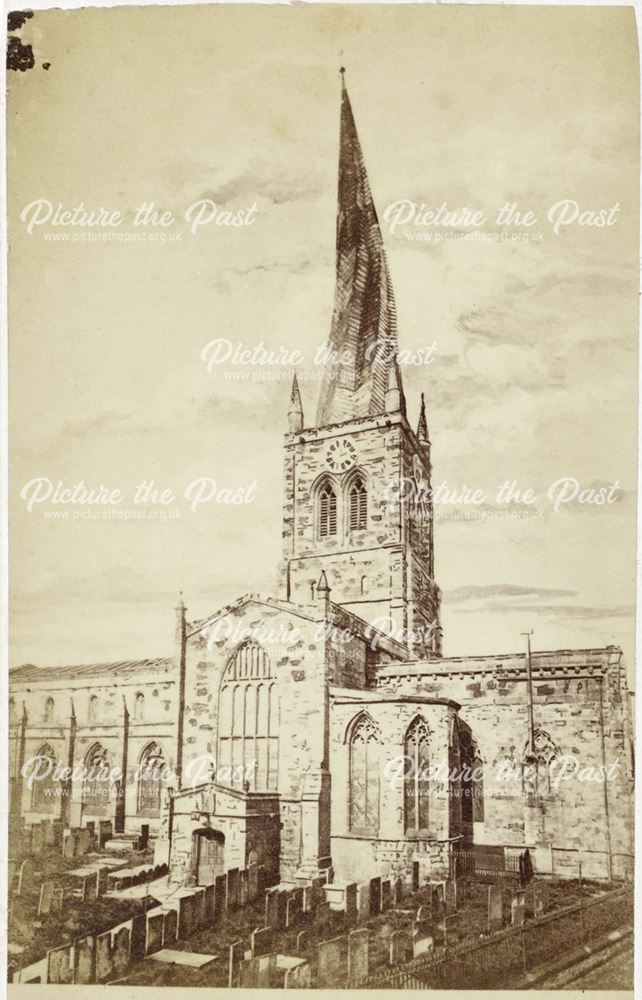Parish Church of Our Lady and All Saints, Chesterfield, c 1900s