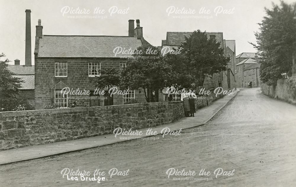 Lea Bridge, Lea, nr Matlock, 1910