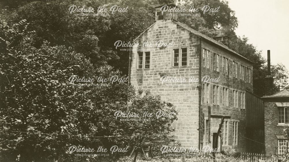 Early cotton spinning mill, Water Lane, Cromford, c 1900?