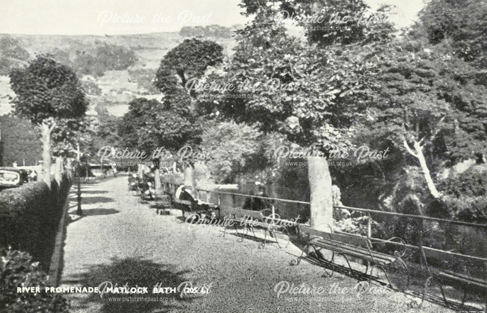 andquot;River Promenadeandquot;, Matlock Bath, c 1900?