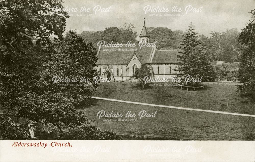 All Saints Church, Alderwasley, c 1900s