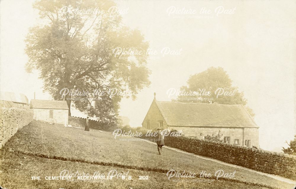 St. Margaret's Chapel and Cemetery, Alderwasley, c 1900s