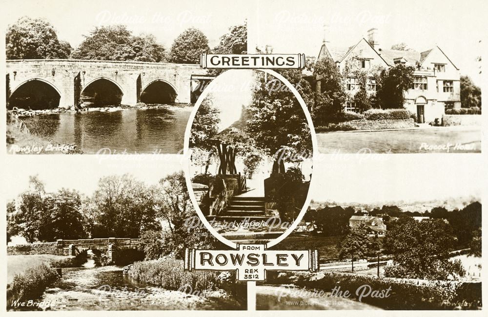 Views of Rowsley, c early 1900s?