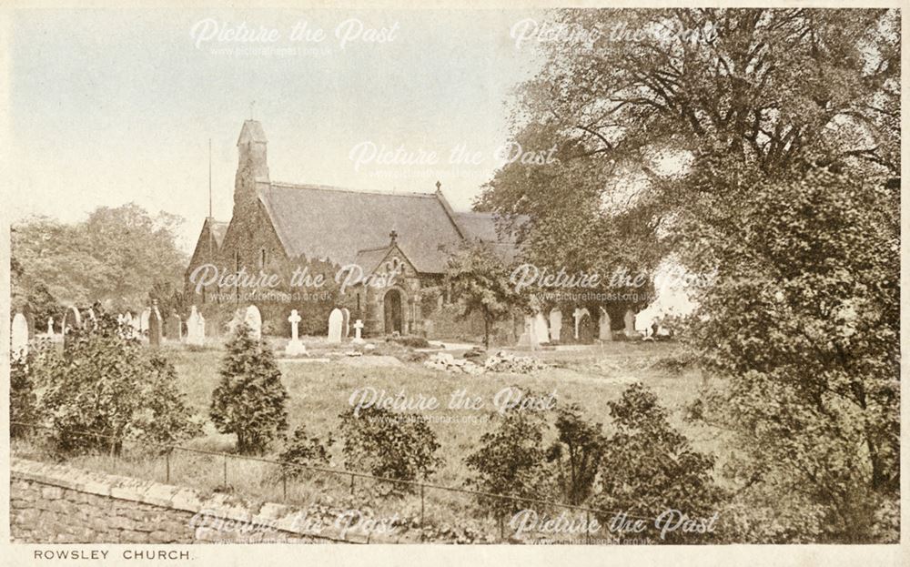 St Katherine's Church, Church Lane, Rowsley, c early 1900s?