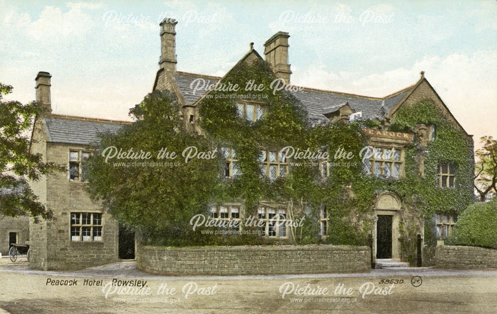 Peacock Hotel, Dale Road North (A6), Rowsley, c early 1900s?
