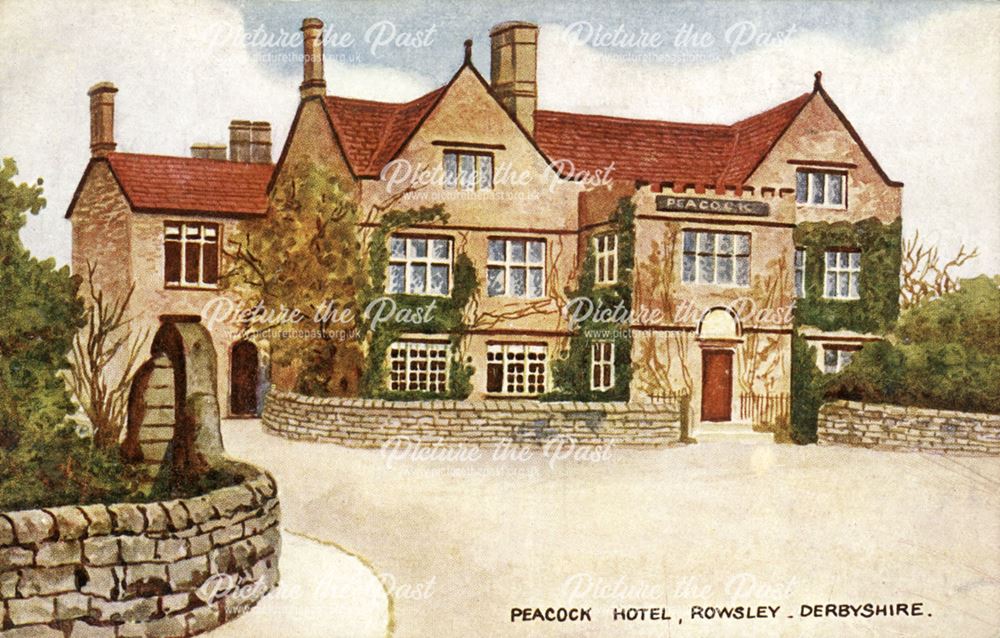 Peacock Hotel, Dale Road North (A6), Rowsley, 1922-23