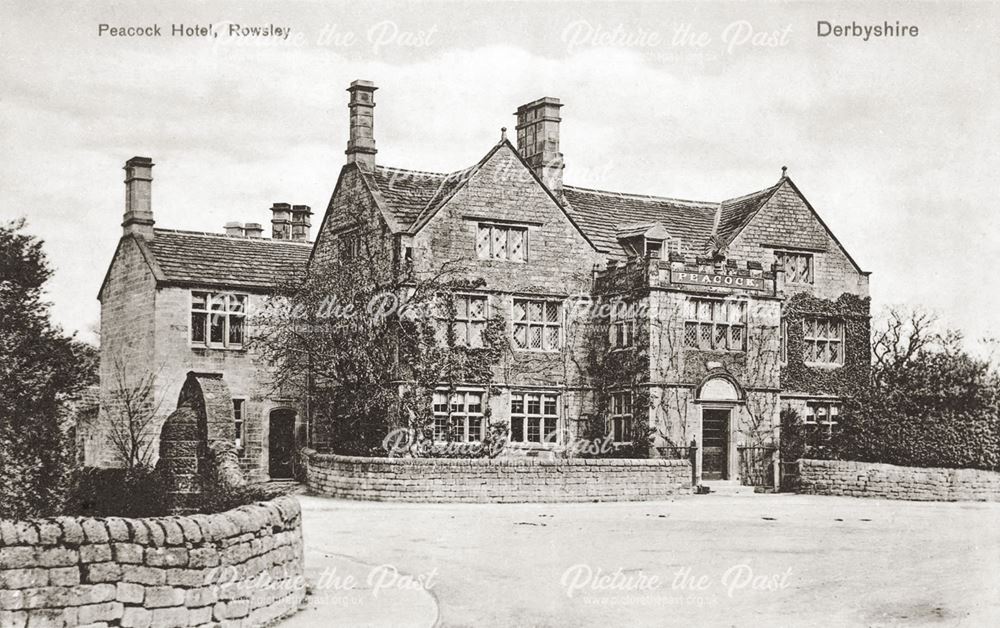 Peacock Hotel, Dale Road North (A6), Rowsley, c 1920s