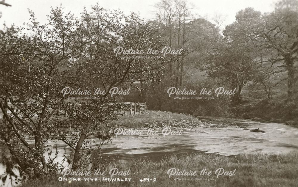 River Wye, Rowsley, c early 1900s?