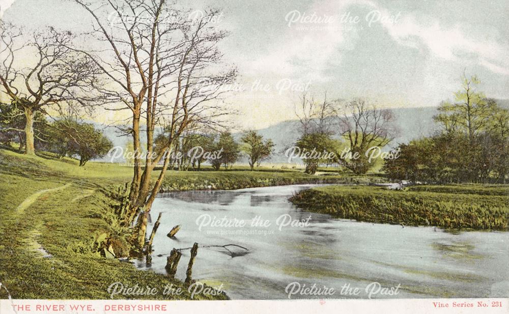 River Wye, near Rowsley, 1904