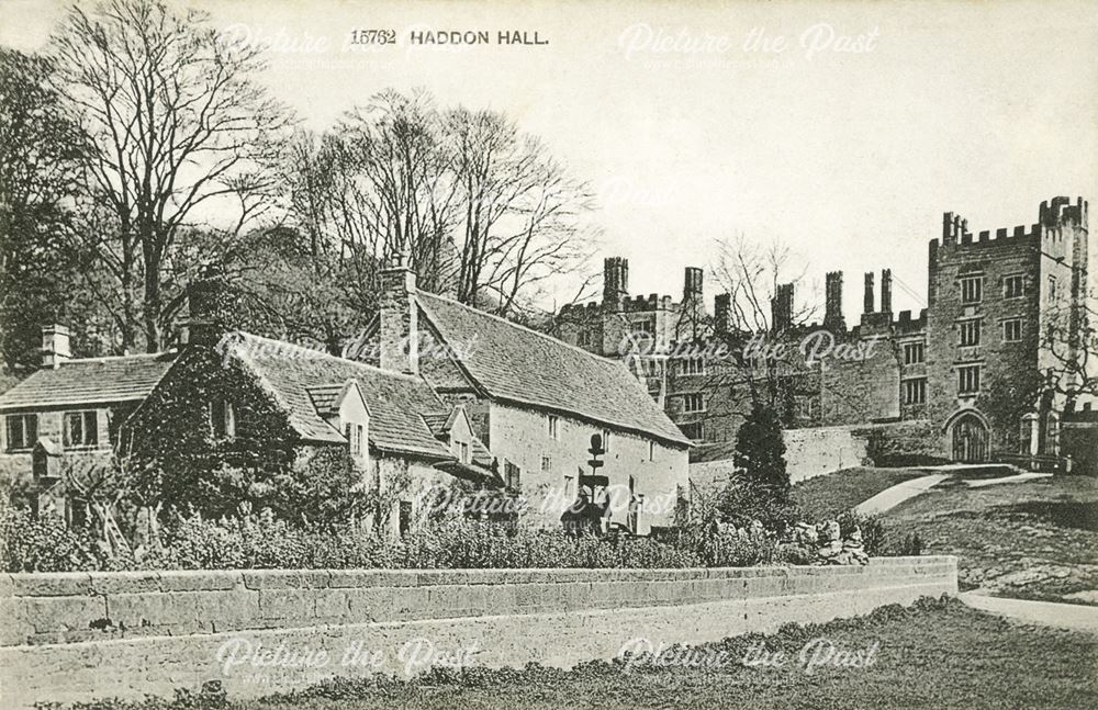 Cottage and Old Stables, Haddon Hall, Bakewell, c 1910s