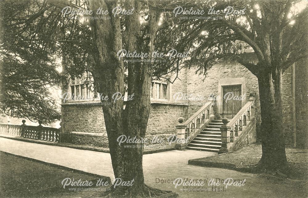 Dorothy Vernon's Doorway, Haddon Hall, Bakewell, c 1900s