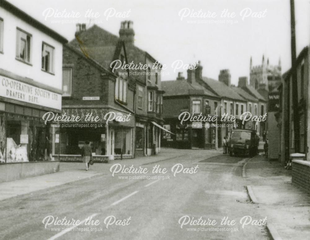 Shops on the High Street, South Normanton, c 1950s