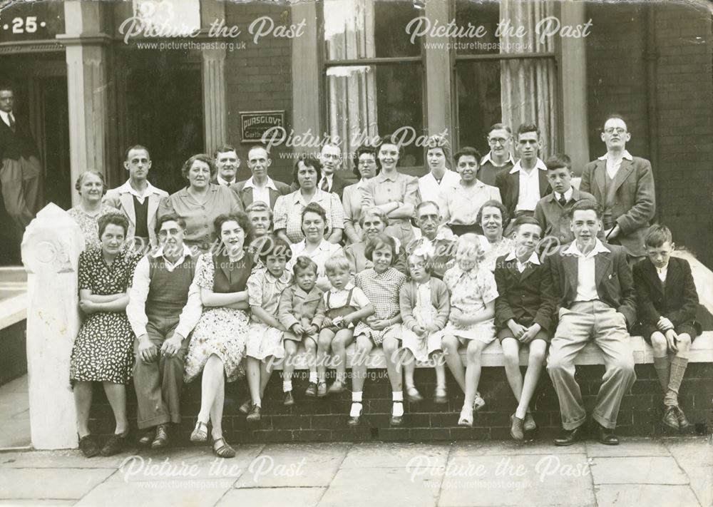 Normanton families on Holiday in Blackpool, 1947