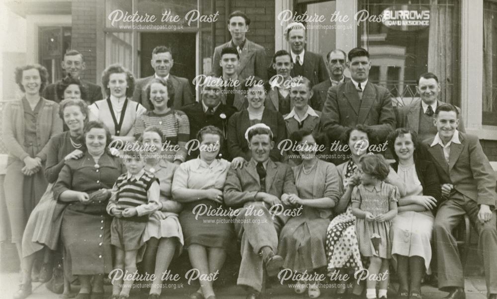 Normanton families on Holiday in Blackpool,c 1950s