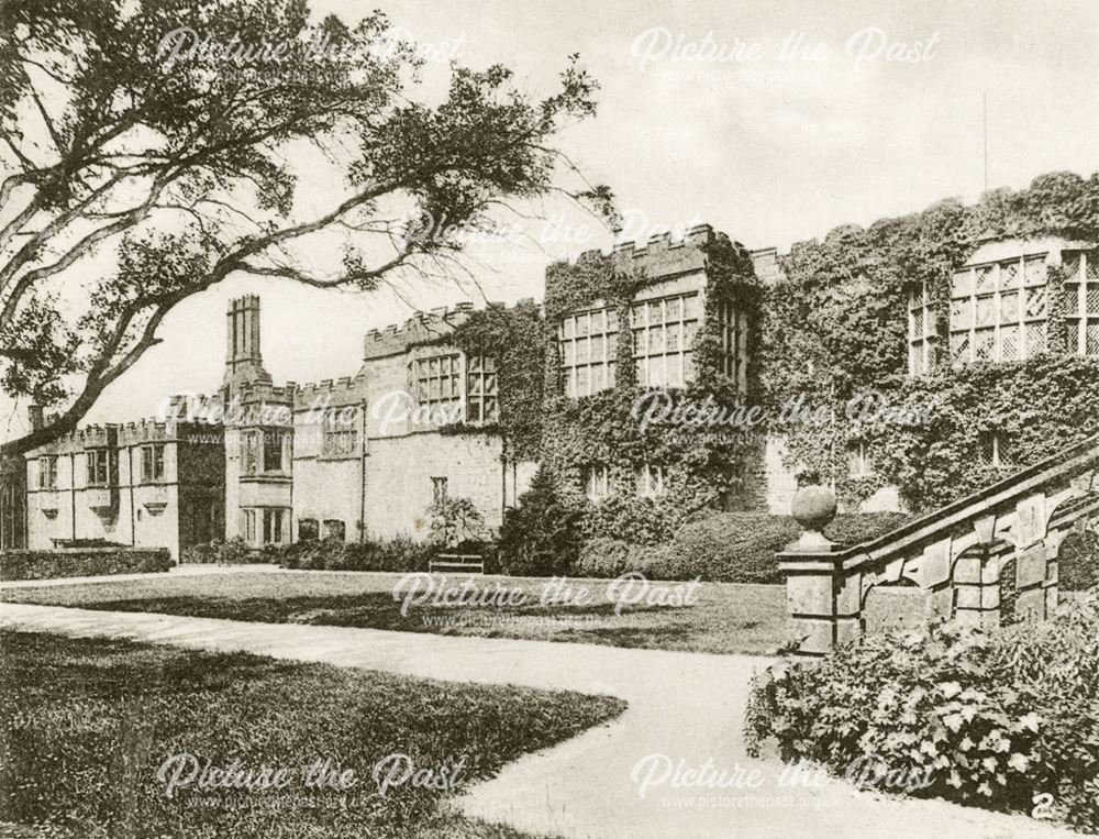 The Terrace, Haddon Hall, Bakewell, c 1900s-1920s