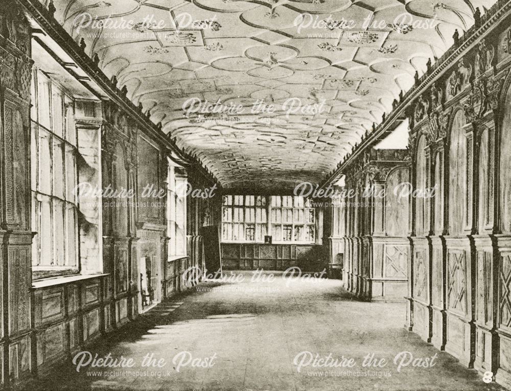 The Ball Room, Haddon Hall, Bakewell, c 1900s-1920s