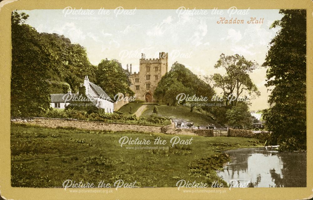 Haddon Hall and The Cottage, Bakewell, c 1910
