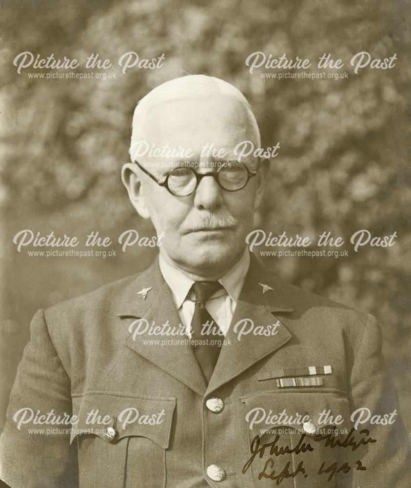 Air Vice Marshall Sir John McIntyre, RAF Hospital at Rockside Hydro, Cavendish Road, Matlock, c 1941