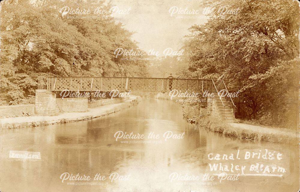 Buxworth Arm of Peak Forest Canal, Whaley Bridge, c 1910s