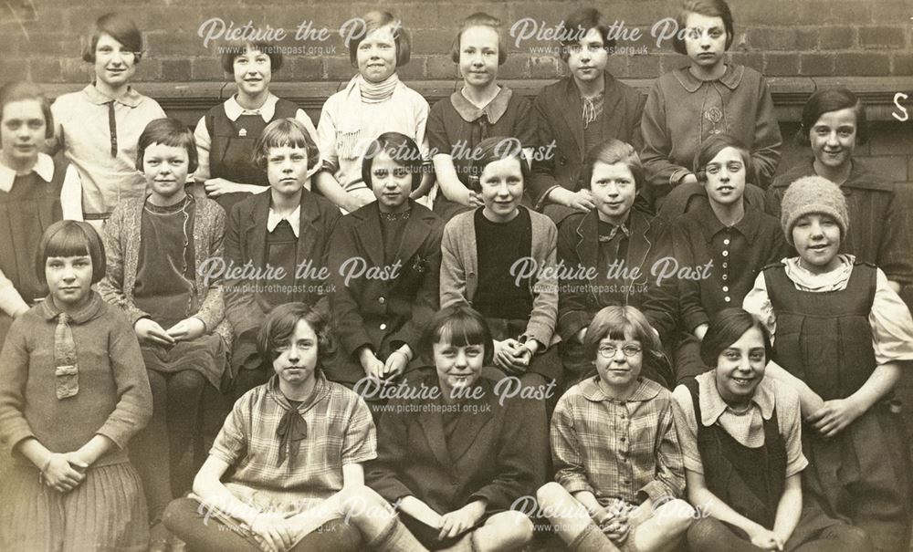 Class Portrait, St. Mary's School, Stockport, c 1920s