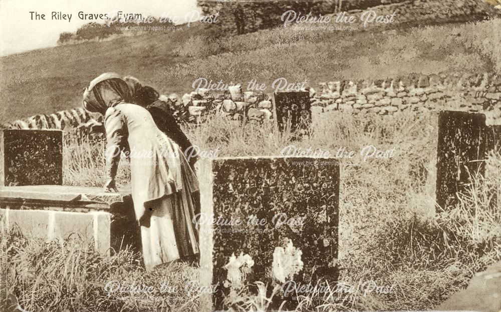 Riley Graves, St. Lawrence's Churchyard, Church Street, Eyam, c 1900s