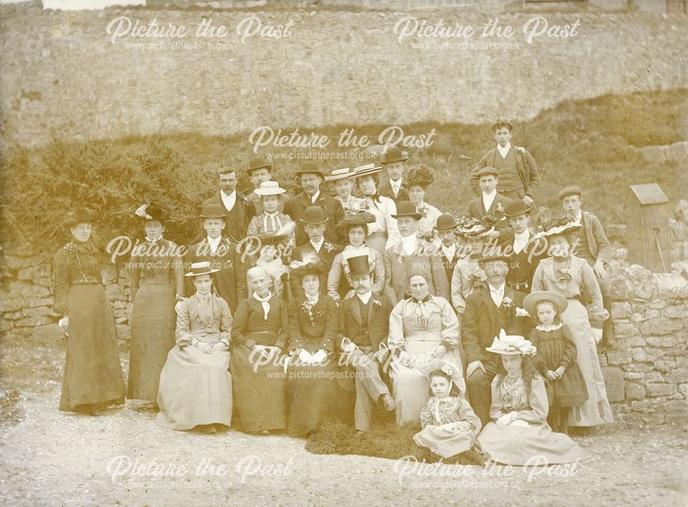 Group Photo at Over Haddon, c 1910