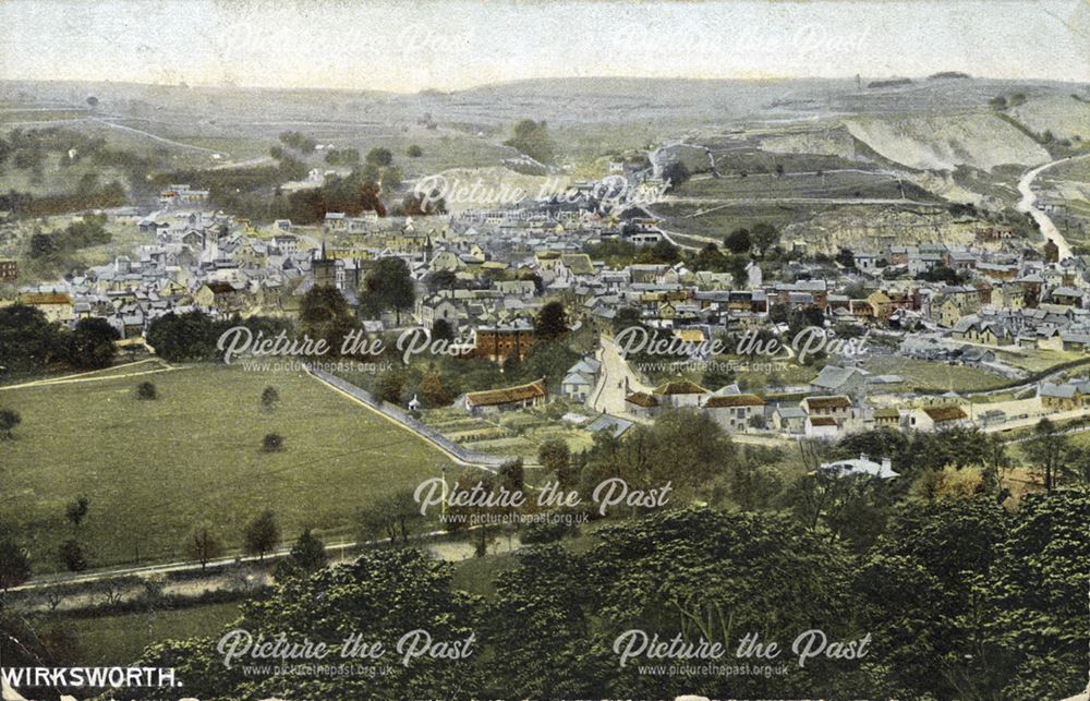 View of Wirksworth, c 1908