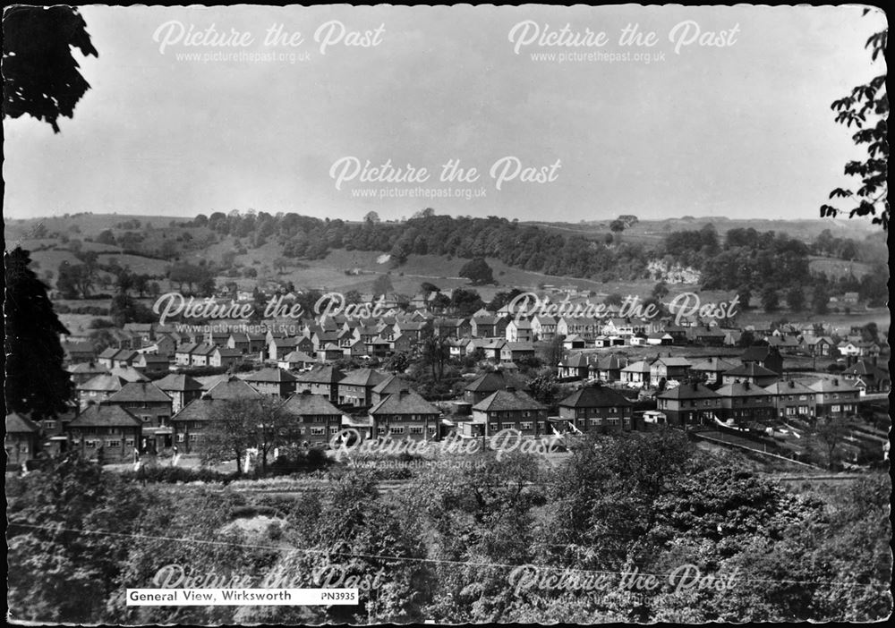 View of Wirksworth, c 1950s