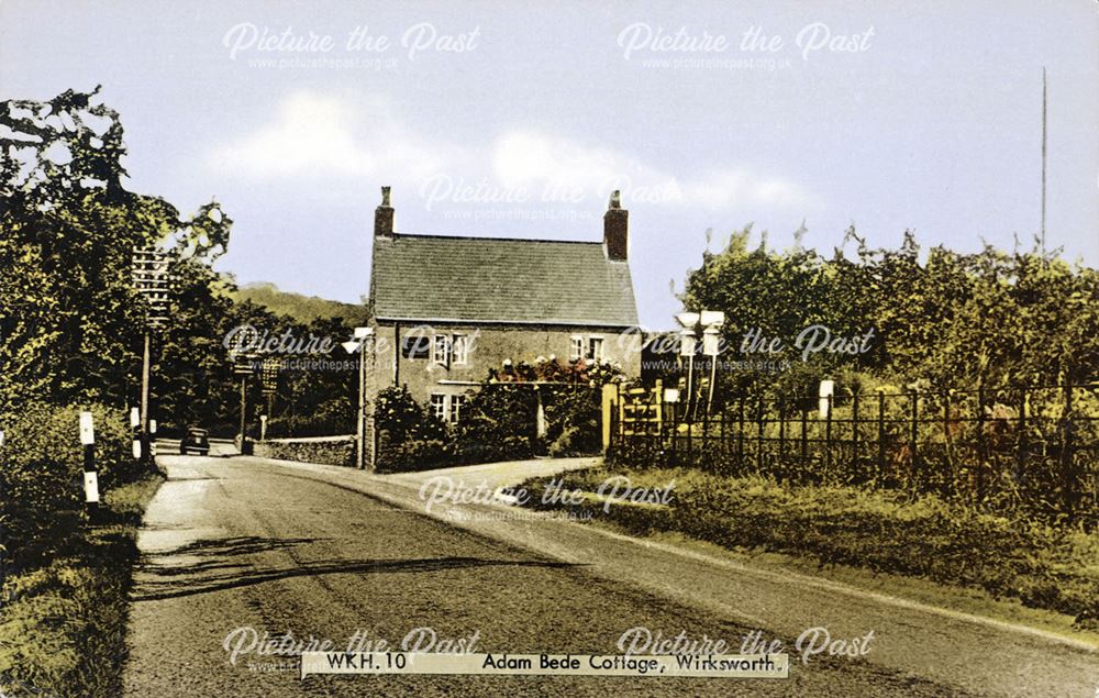 Adam Bede's Cottage, Derby Road, Wirksworth, c 1950