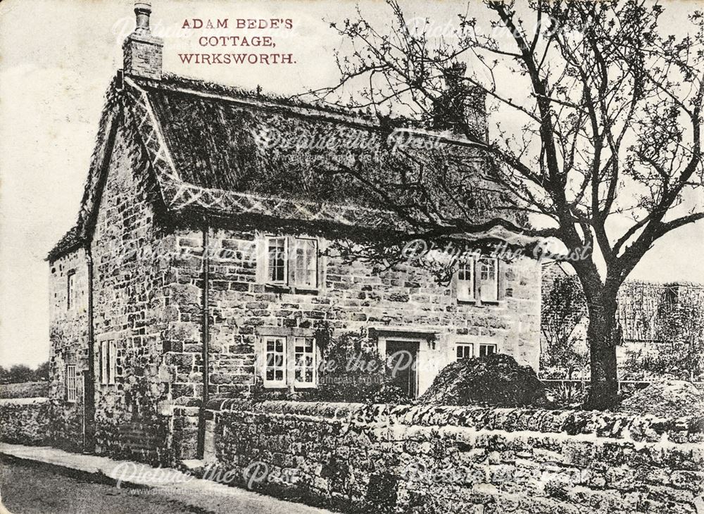 Adam Bede's Cottage, Derby Road, Wirksworth, c 1905