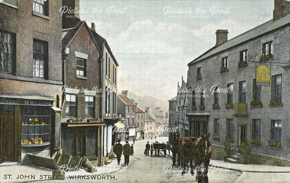 St John's Street, Wirksworth, c 1906