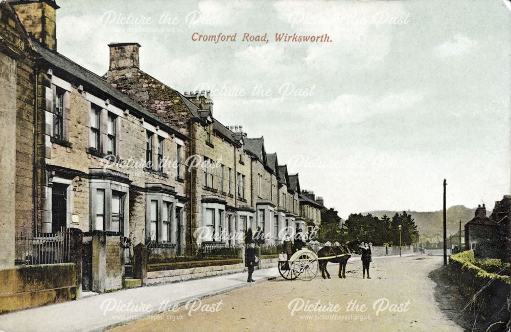 Cromford Road, Wirksworth, c 1907
