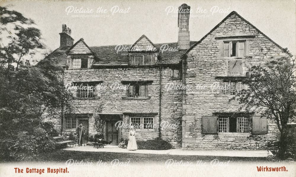 Babington house, Cottage Hospital, Green Hill, Wirksworth, c 1900