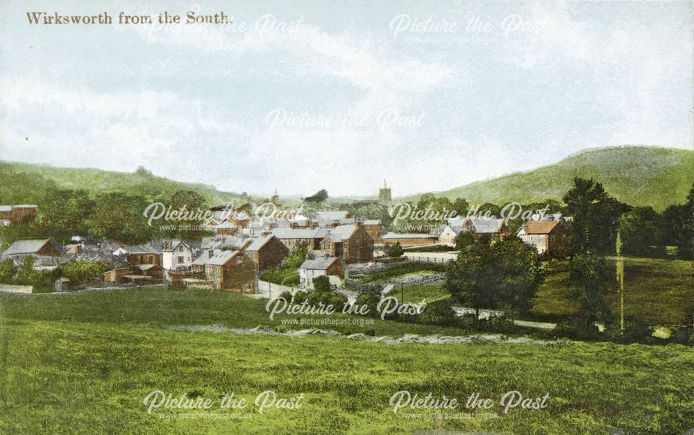 Wirksworth from the South, c 1910s