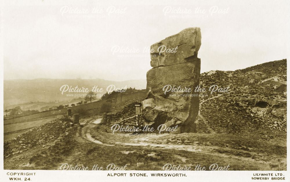 The Alport Stone, Alport Heights, Spout, c 1920s