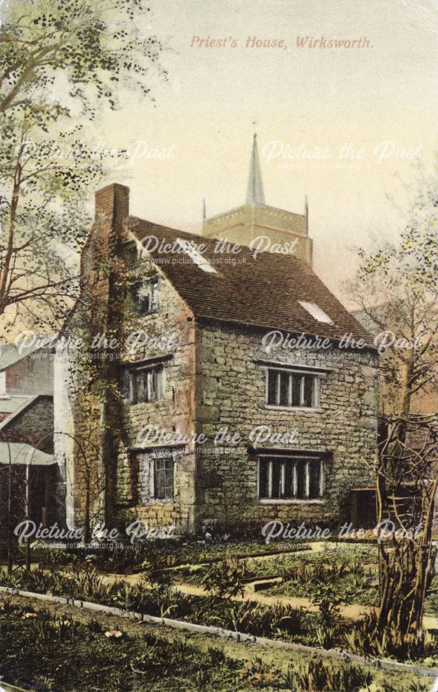 Priests House, off St. Mary's Gate, Wirksworth, c 1900s