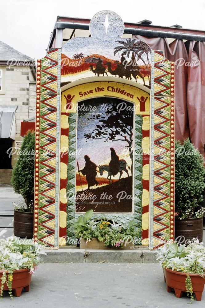 Well dressing, Buxton, 1990s