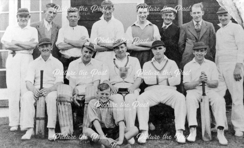 Oxcroft Minor Cricket League Champions, Oxcroft, 1948
