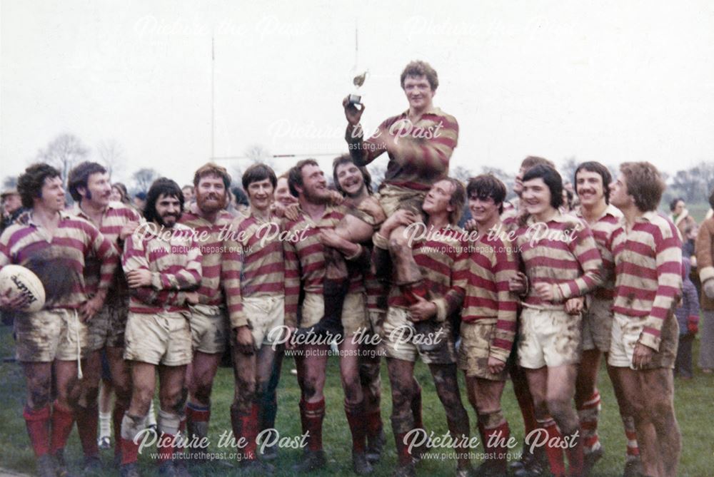 Chesterfield Rugby Union - Three Counties Cup Winners, 1975