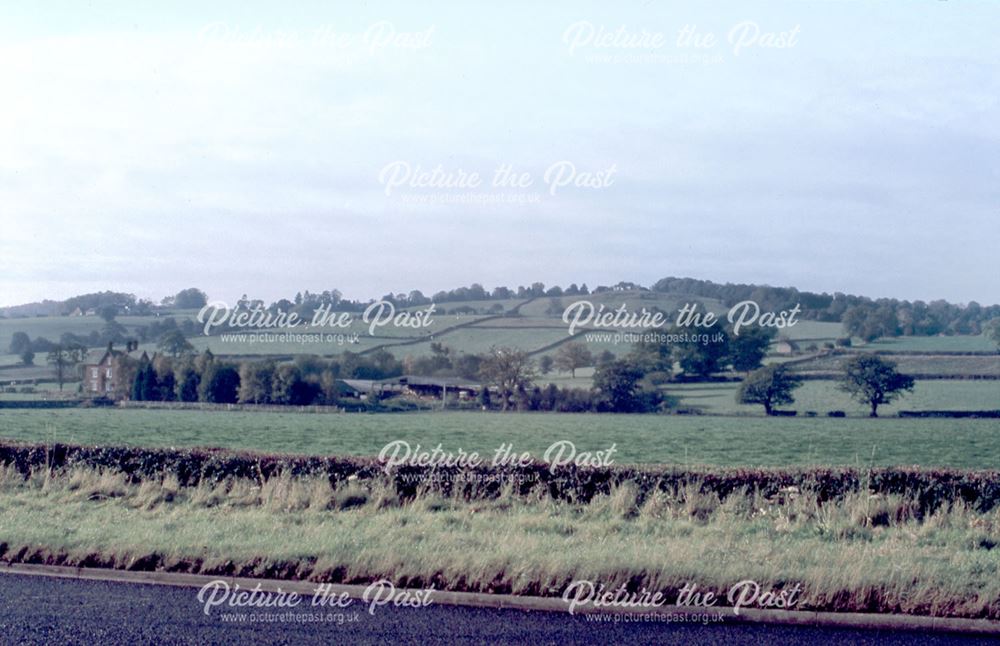 View of Burley Meadows from Flaxholme, nr Duffield, c 1965-7