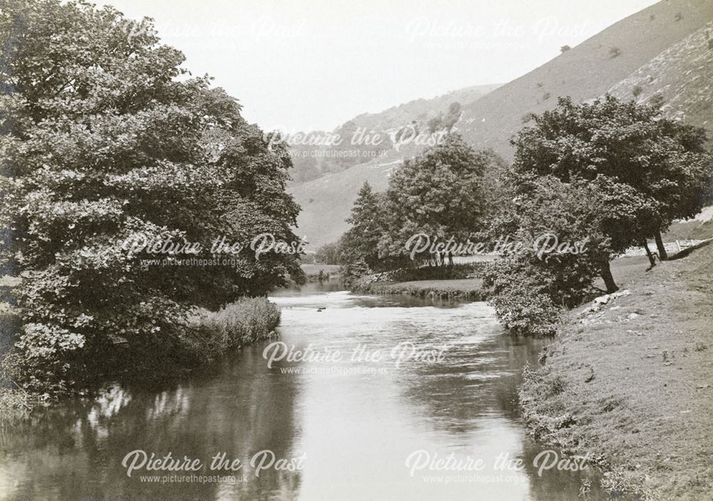 River Wye at Monsal Dale, c 1920s?