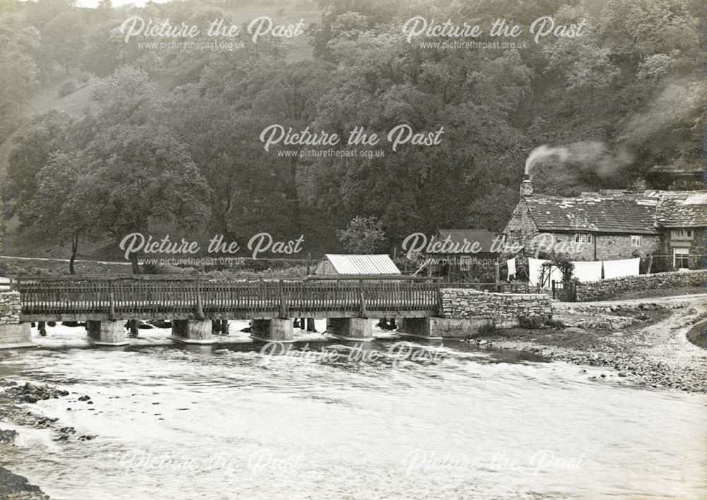 Bridge over the River Wye, Monsal Dale, c 1920s?